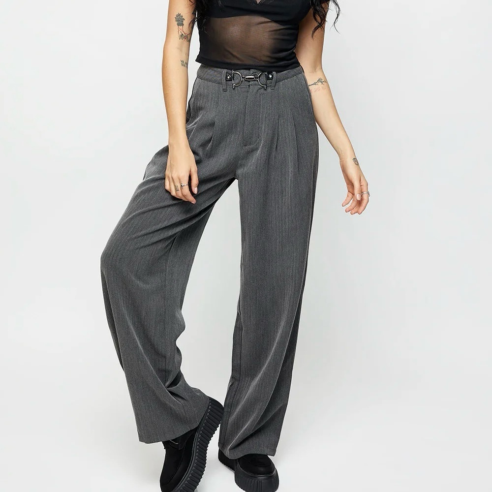 Disturbia Herringbone Tailored Trouser